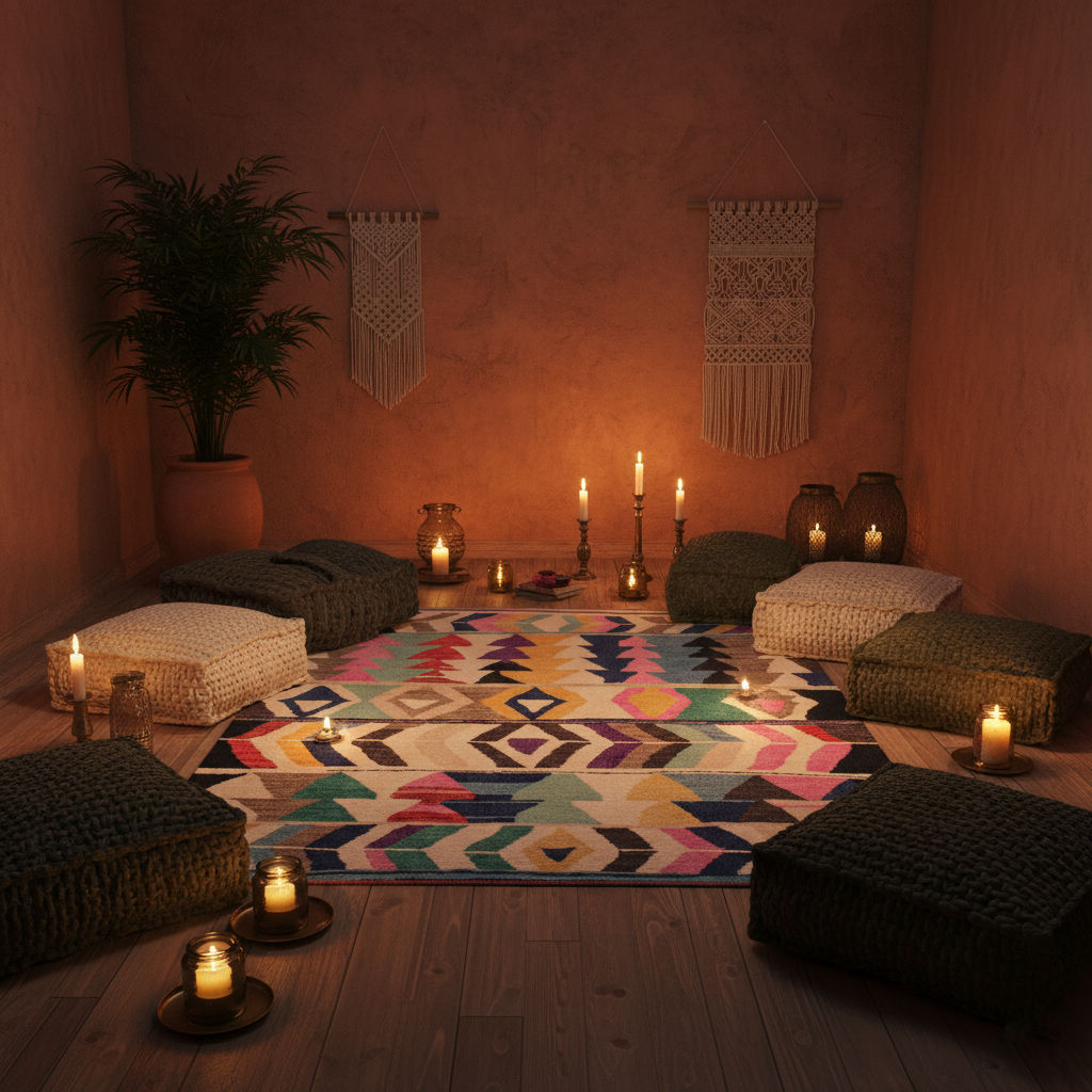 SAVIRO - Hand Tufted Bohemian Carpet